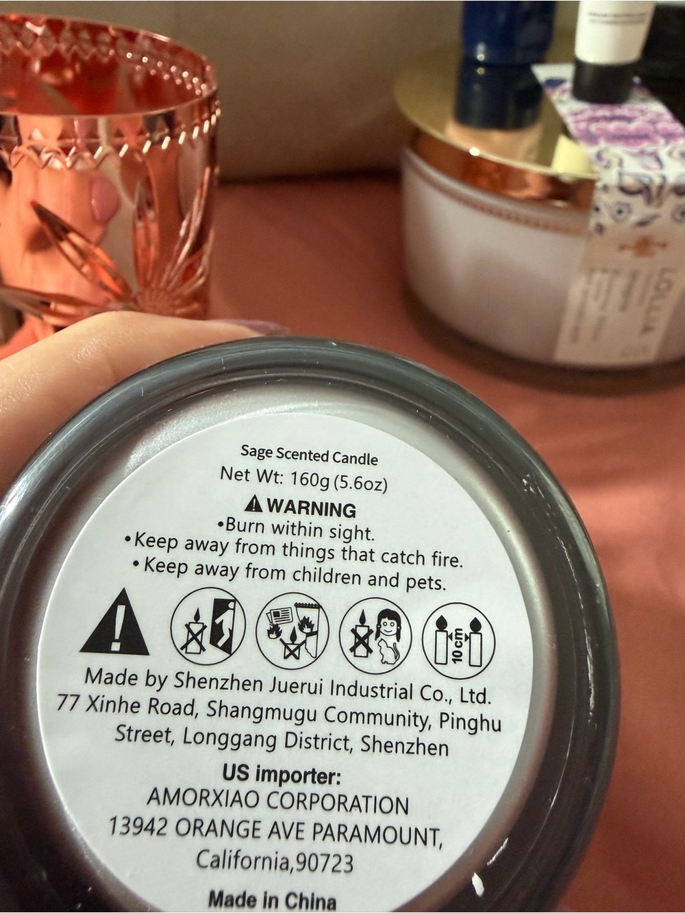 NWT-Bundle w/Lollia Bath Salts, Rose Gold Candle & Cosmetic Bags, Lotions, etc - Picture 3 of 8